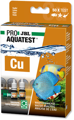 JBL Cu Kupfer Test-Set / Wassertest / Süßwasser / Meerwasser / 50 Messung  33636