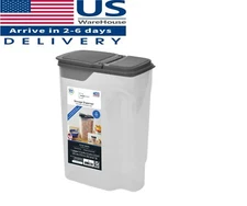 8-Quart BPA-Free USA Plastic Food Storage Large Container Cereal Dispensers