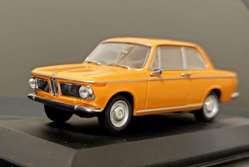 1/43 BMW 1600-2 Coupe 1966 Orange Minichamps - Picture 3 of 8