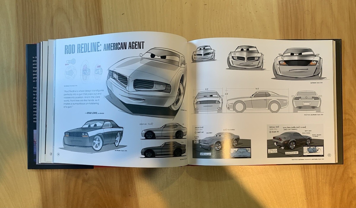 The Art of Cars 2 by Ben Queen and Karen Paik (2011) signed by