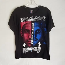 UNK NBA Battle of the hardwood LeBron vs Dirk 2011 The Finals T-Shirt Size Small