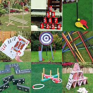 New Kingfisher Garden Outdoor Games Kids Boys Girls Adults Family