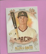 2021 Topps Allen & Ginter #158 Andy Young RC Arizona Diamondbacks