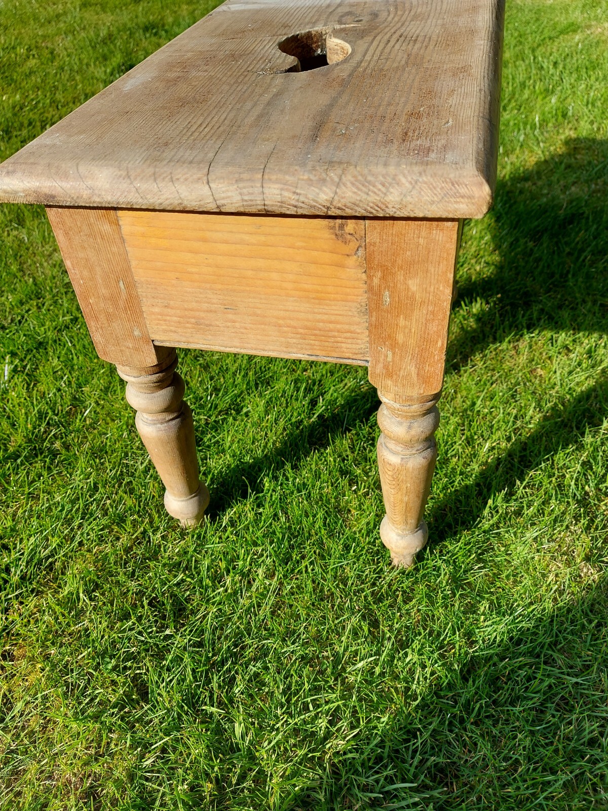 Lovely farmhouse footstool Dairy stool eBay