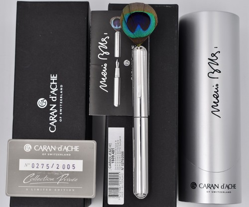 CARAN D'ACHE Collection Privée Mario Botta Limited Edition Fountain Pen 275/2005