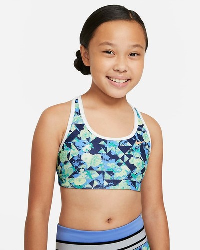 NWT- Nike Girls Swoosh Big Girls Printed Reversible Sport Bra Sz XL - Picture 5 of 5
