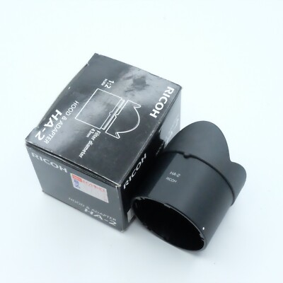 ★RICOH フード＆アダプターHA-2 GX100・GX200用 RICOH Lens Hood Adapter HA-2 for GX200 Caplio GX100 Wide Angle