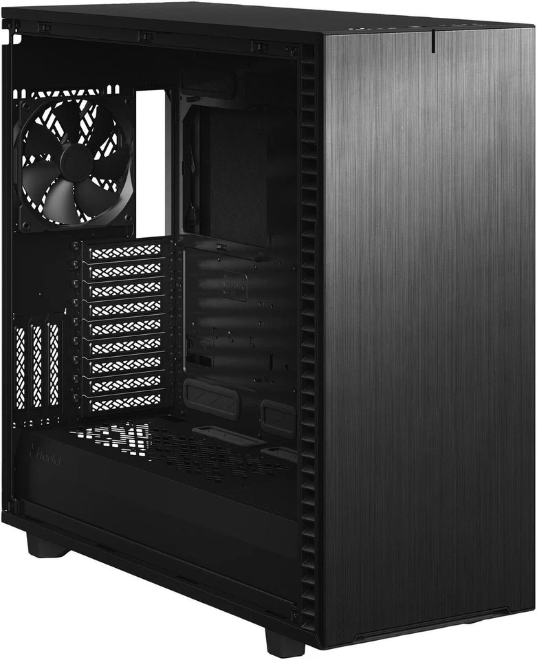 Fractal Design Define 7 XL Black Brushed Aluminum / Steel E-ATX Silent Modular - Image 4 of 4