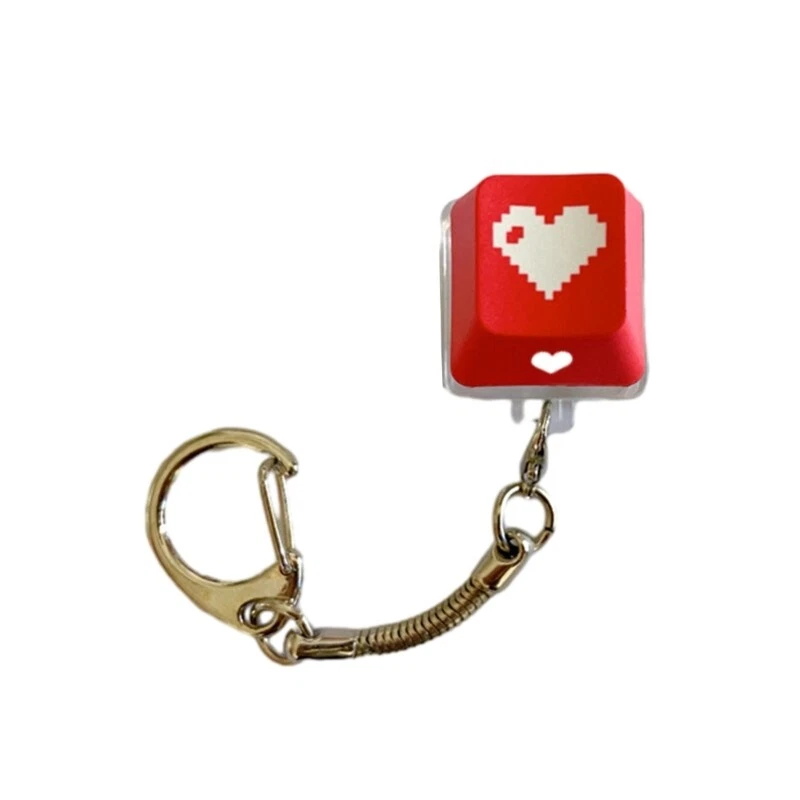 Durable Mechanical Keyboard Keycap Keychain for Stress Relief and Shaft Testing