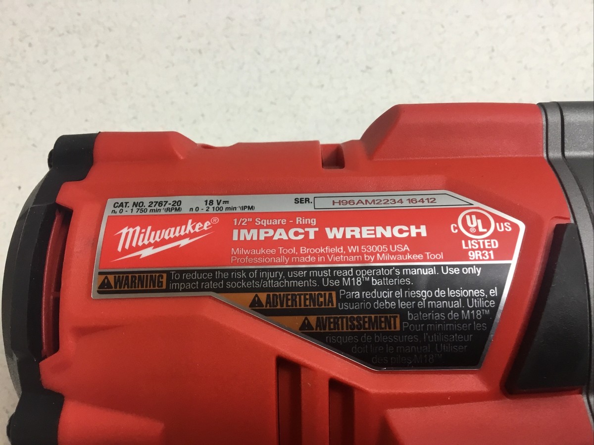 Milwaukee 2767-20 M18 FUEL High Torque 1/2