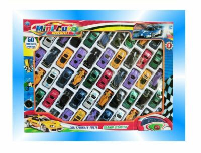 Macchinine Giocattolo Macchina Gioco Bimbi Mini Auto Box 50