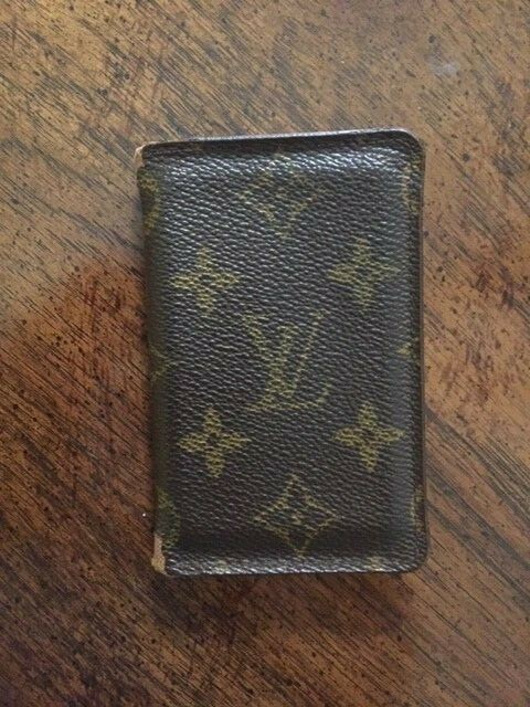 vintage lv card holder