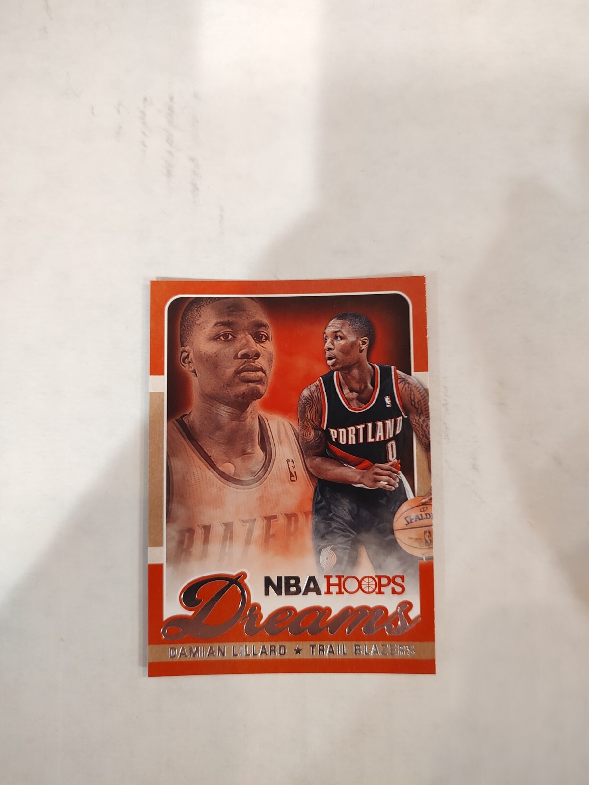 2013-14 PANINI NBA HOOPS DREAMS DAMIAN LILLARD TRAILBLAZERS (PWE)