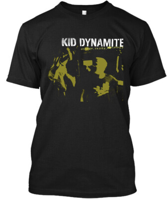 NEW! Popular Kid Dynamite Shorter, Faster, Louder American T-Shirt Size S-4XL