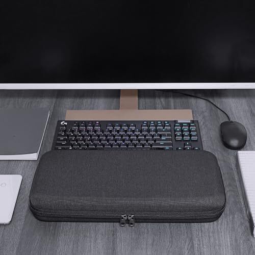 GEEKRIA Tenkeyless TKL Étui de Transport Rigide pour Clavier de Jeu mécanique sa - Photo 6/6