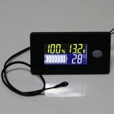 Digital Battery Capacity Tester Voltmeter 10-100V for Li-ion Lifepo4 Lead Acid