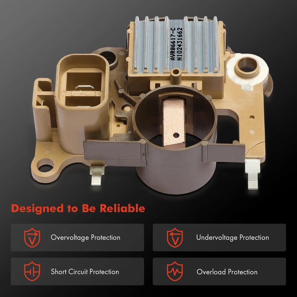 14.4V Alternator Regulator for Mazda MPV 1989-1998 RX-7 1989-1991 929 1990-1991 - Image 4 of 4