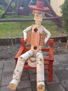 Figuren Fur Den Garten Fur Haus Und Garten Dekoration Holz Ebay