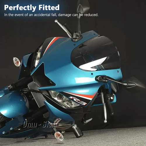 Motorcycle Frame Sliders Crash Protector For Yamaha YZF-R3 YZFR3 2019-2024 2025 - Picture 8 of 11