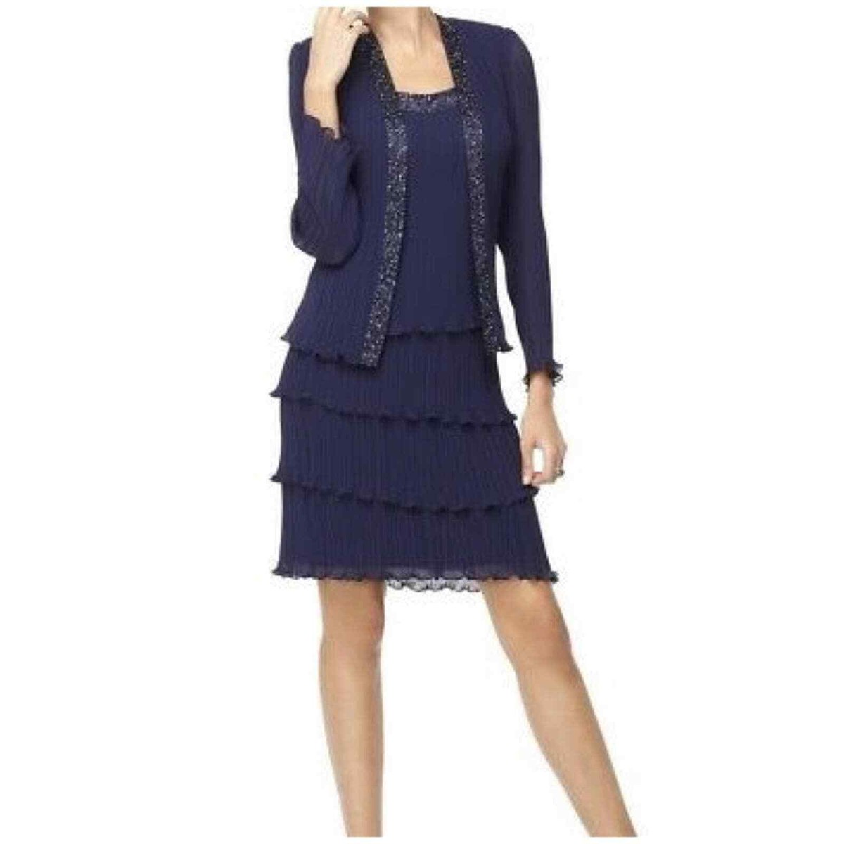 patra formal dresses Patra Long Formal Dress Two Piece Set main image 1