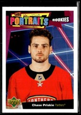 2020-21 Upper Deck UD Portraits Chase Priskie #P-53 H4R1E
