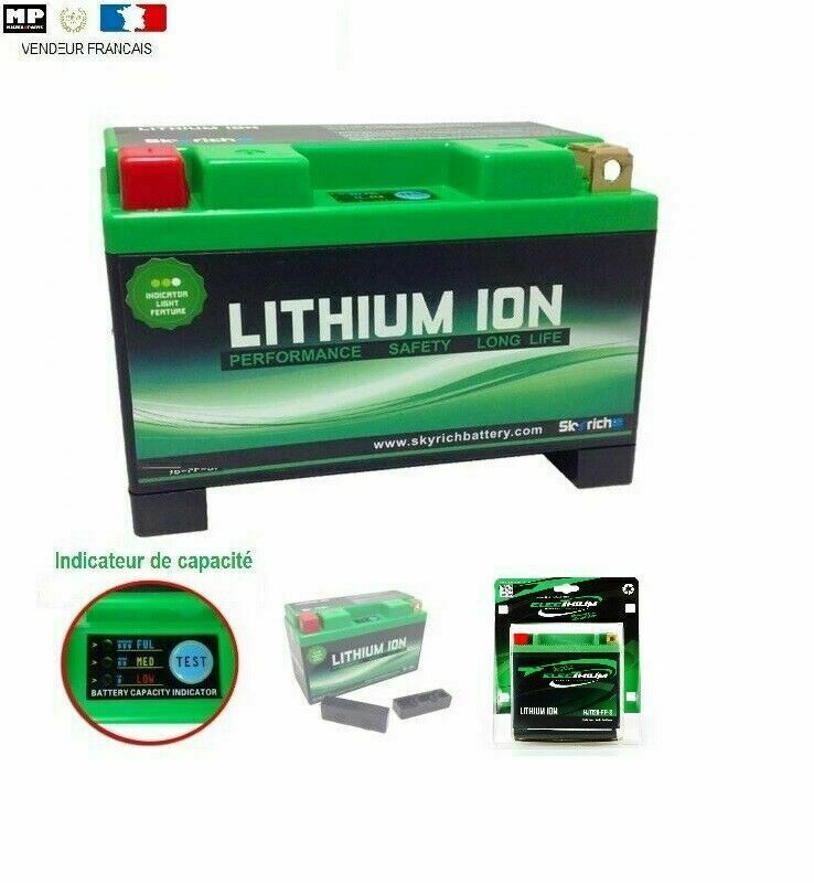Batterie Lithium Triumph Speed Triple 955i et Tiger 900 12V