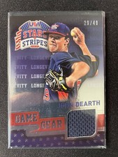 2015 Panini USA Stars & Stripes John Dearth Longevity Game Gear Jersey #29/49!!!