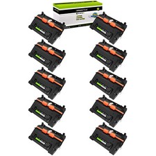 10PK CE390A 90A Toner Fits for HP Laserjet Enterprise 600 M603xh M4555fskm MFP
