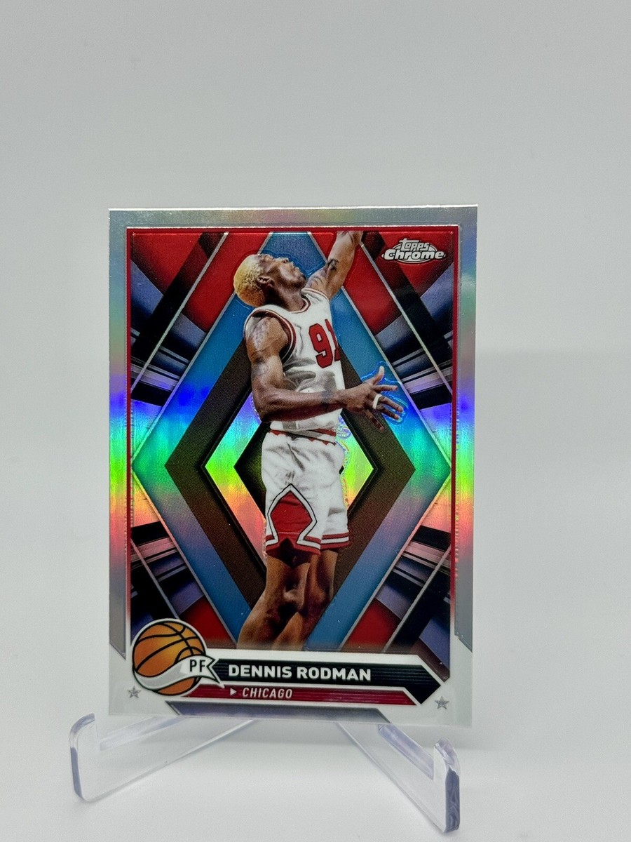 2023-24 Topps Chrome Basketball Refractor Dennis Rodman # 87 