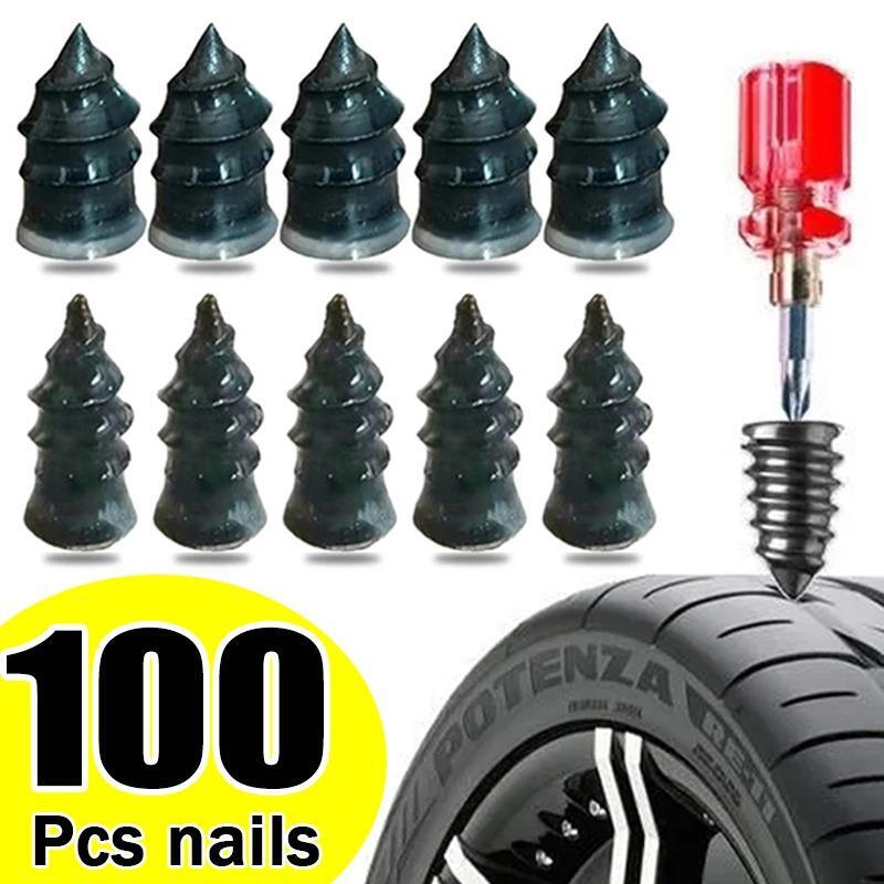 Tire Puncture Repair Nails Set for Car, Motorcycle, Scooter, Bike