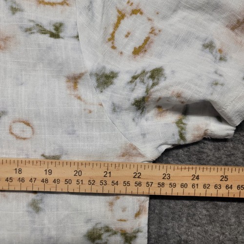 Porter And Ash Shirt Mens Large Linen Blend Short Sleeve Hawaiian NWT Beachy - Picture 10 of 12