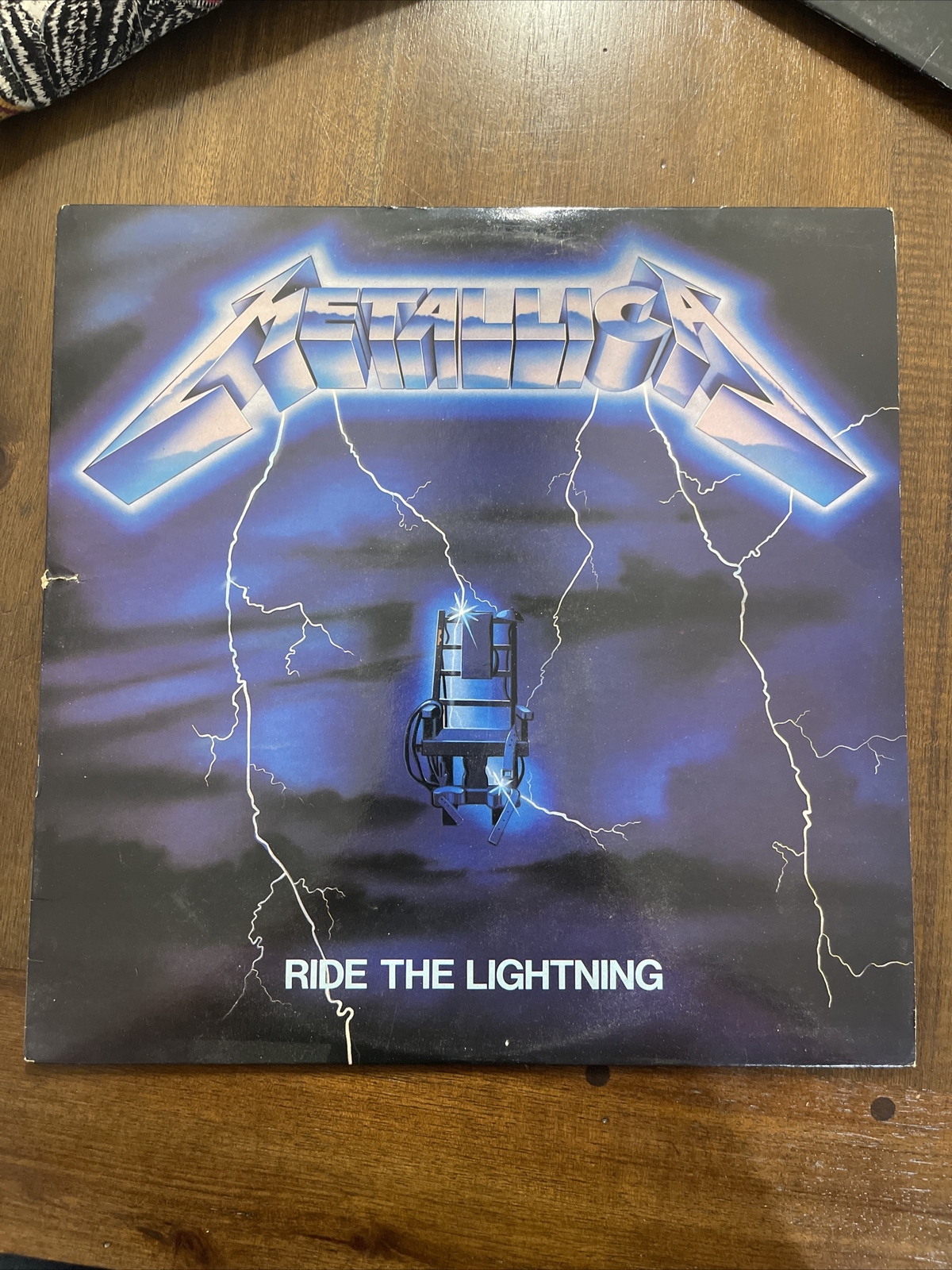 Metallica Ride The Lightning Vinyl LP 1984 Megaforce Records MRI769