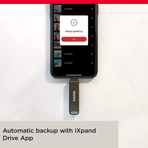 SanDisk iXpand Flash Drive Luxe 256GB SDIX70N-256G-GN6NE - Afbeelding 4 van 5