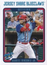 2023 Jersey Shore BlueClaws Gabriel Rincones Jr RC Rookie  Phillies Minor League