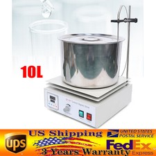 Digital Heat Collecting Electromagnetic Stirrer Lab Heat Thermal water/Oil Bath