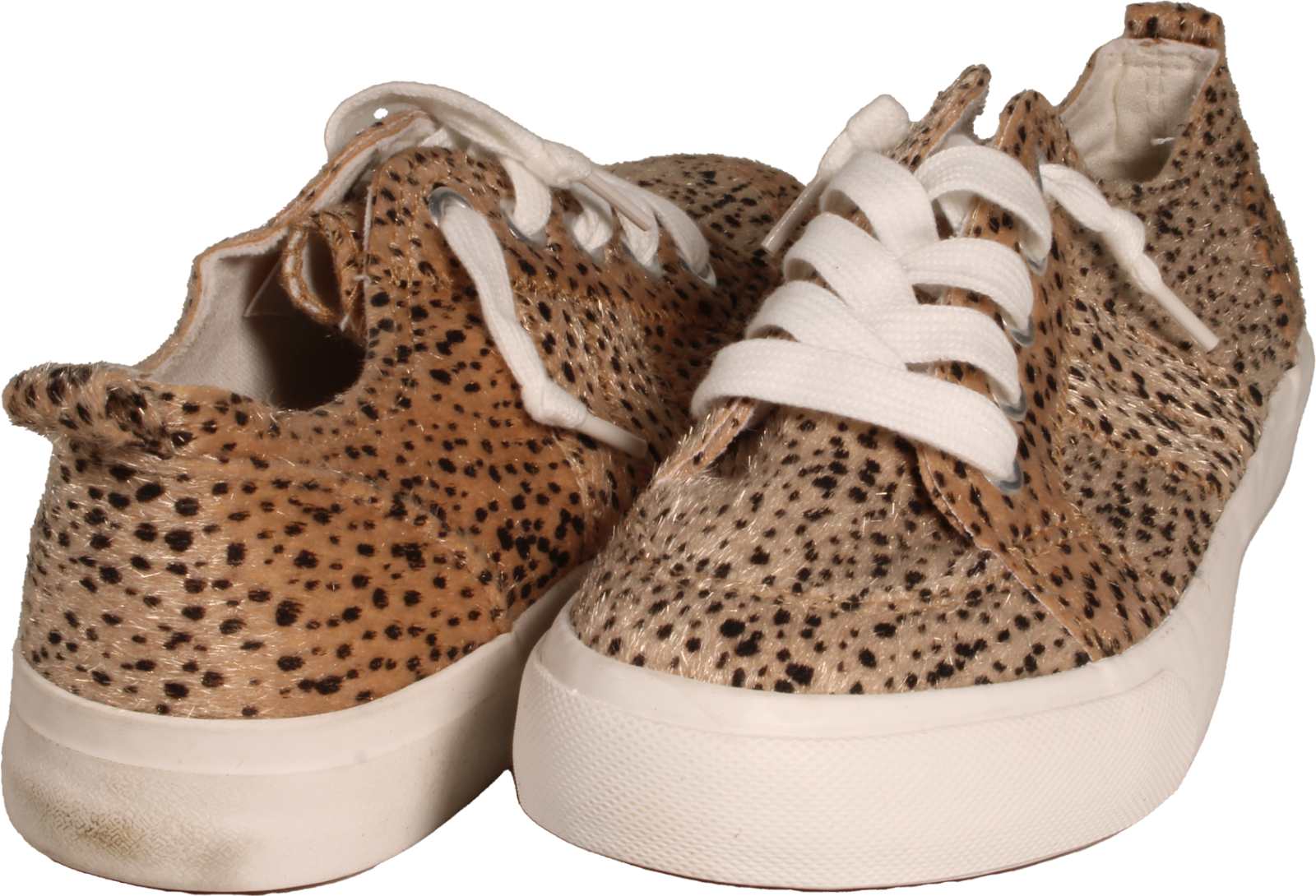 Sneaker da donna leopardata Jellypop Comfort Fit Kory pelle di pony USA taglia 9 M