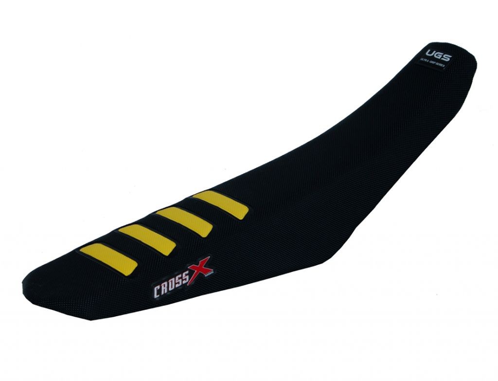 Housse de siège Suzuki RMZ 250 450 Wave en noir et jaune