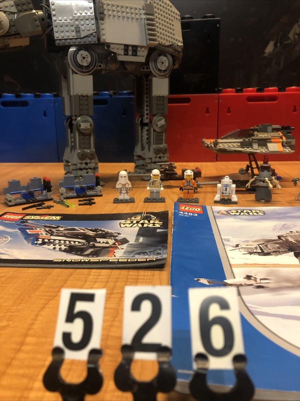 lego star wars  AT AT  4483, 7130