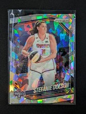 2025 Panini WNBA Cracked Ice Prizm #112 Stefanie Dolson Washington Mystics