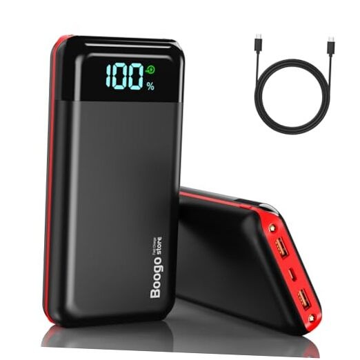 High-Capacity 52800mAh Power Bank with 30W PD & QC 4.0 Fast Charging