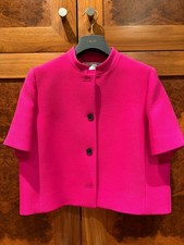 NWT DIOR Jacket / Blazer Wool / Silk Cropped Pink Sz 42 US 10 Orig: 3300
