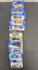 Hot Wheels Lot of 10 Die-Cast Cars - Factory Sealed Vintage 2010 Models Mattel