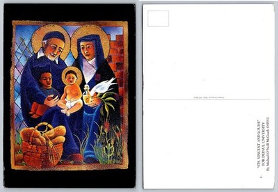 Sts. Vincent & Louise DePaul University Postcard Michael O'Neill McGrath Art