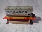 3 nice freight cars Tyco / Mantua Auto Loader /trailer car and hopper / stand — photo 10