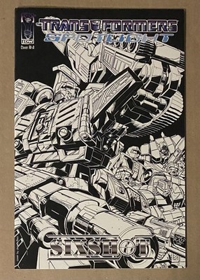 Transformers Spotlight Sixshot #1 Retailer Incentive IDW Comic Variant. NM