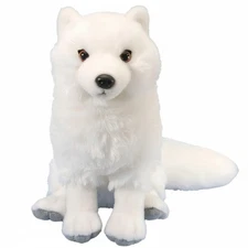 Wild Republic Plush 12" White Arctic Fox, Stuffed Animal