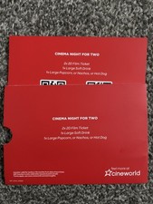 Cineworld Cinema 2D Tickets For 2 Plus Large Drink And Popcorn