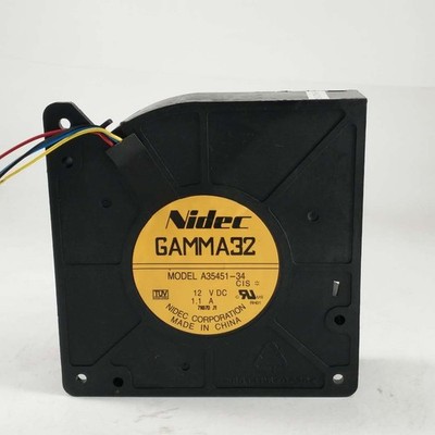 1pcs NIDEC GAMMA32 A35451-34 12032 12V 1.1A 4-wire Cooling Fan Drum Machine#XR