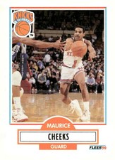 1990-91 Fleer #124 Maurice Cheeks