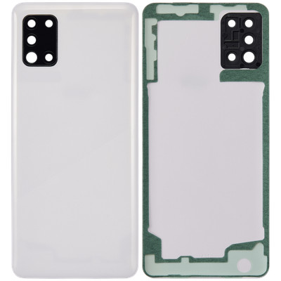 Back Cover W/Camera Lens For Samsung Galaxy A31(A315/2020)(Prism Crush White)